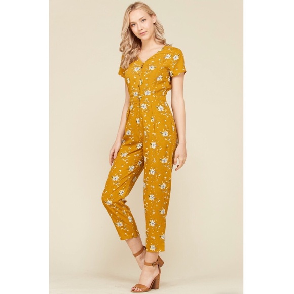 jumpsuit floral